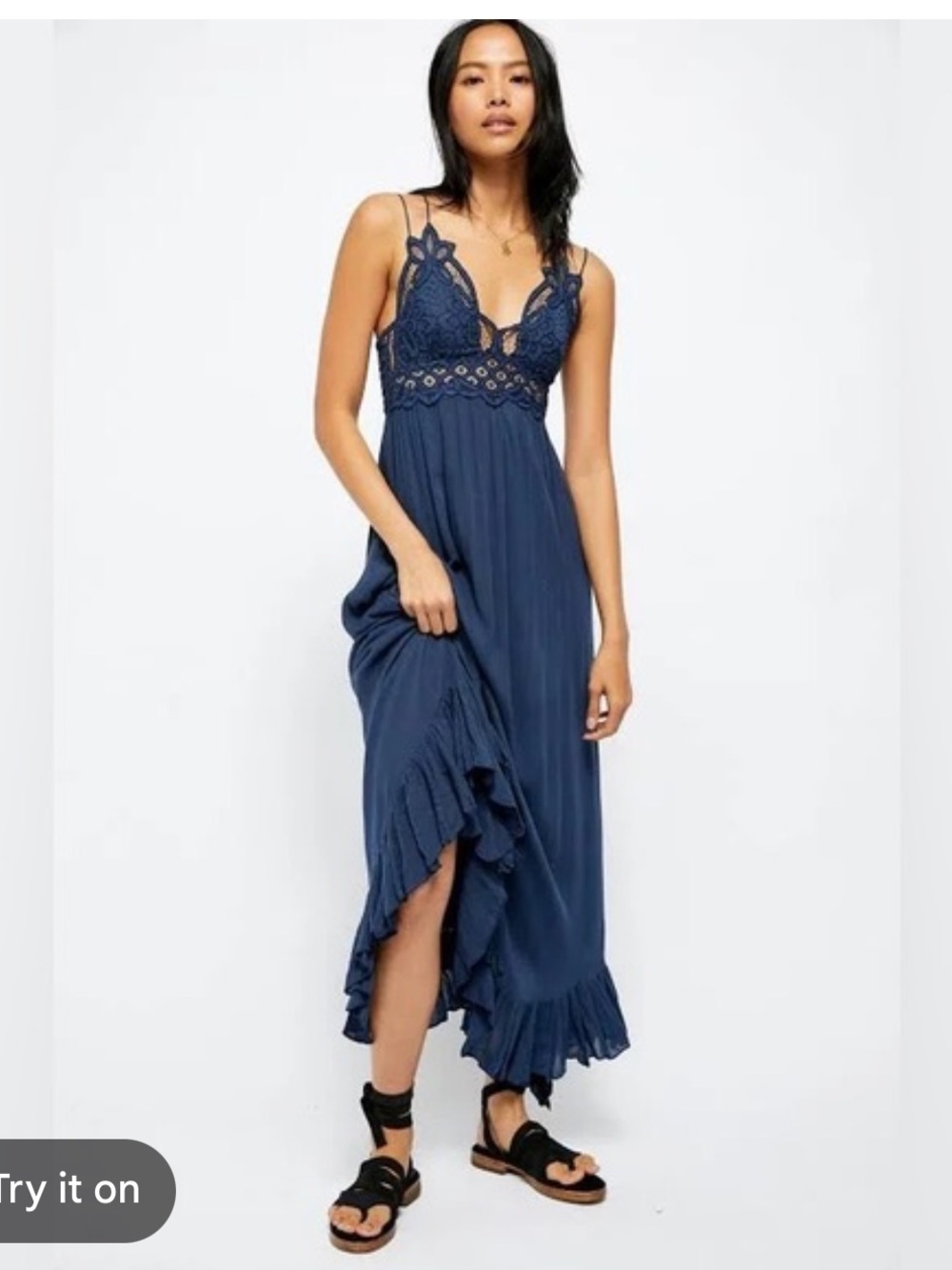 Free People Adella maxi dress